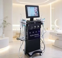 Appareil professionnel de soin du visage hydro-facial à 14 poignées, équipement de soin de la peau à écran tactile, nettoyage en profondeur, lifting du visage, anti-âge, beauté