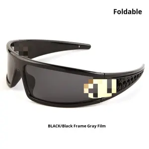 2025 nouvelles lunettes de sport haut de gamme futuriste <span class=keywords><strong>deux</strong></span>-en-<span class=keywords><strong>un</strong></span> bandeau lunettes de soleil <span class=keywords><strong>pour</strong></span> femmes hommes à la mode fille chaude Style en gros - Product Image 6