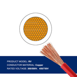 Cavo Elettrico Ultra-Flessibile in Rame con Isolamento in PVC per Uso Industriale/Edilizio, Connessioni di Pannelli di Controllo per Dispositivi Elettronici - Product Image 4