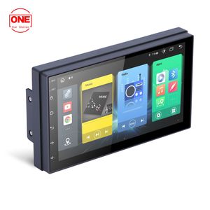 Pemutar Multimedia mobil 7 "IPS, Radio mobil pemutar Stereo nirkabel layar sentuh dengan navigasi Bluetooth DSP - Product Image 1