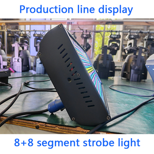 Flystar chiếu sáng LED Studio Strobe 8 + 8 phân đoạn mờ chiếu đèn 8 8 ánh sáng - Product Image 2