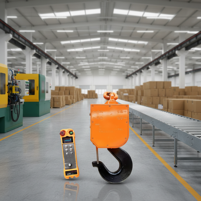 10T Remote Material Lifting Hook Handling Wireless Automatic Release Hook Equipment with Customizable Load Capacity