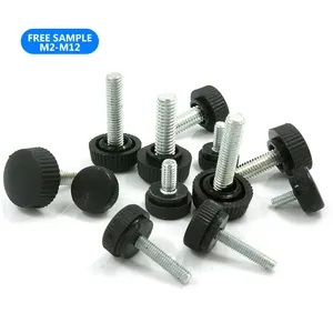 Adjustable Table Leg Screw Plastic Head Thumb Hand Knob Screw M2 M3 M4 M5 M6