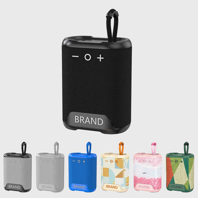 Outdoor Travel Portable True Wireless IPX7 Waterproof Super Bass Bluetooth Speaker Built-in Mic for Sports