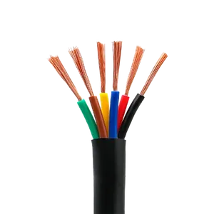 TPU スプリングワイヤー 2 コア 20 AWG 自動スパイラルテンションケーブル伸縮性 PVC 絶縁加熱 IP67 1.2 メートル 2.5 メートル 3.7 メートル - Product Image 4