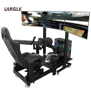 Simulateur de conduite <span class=keywords><strong>complet</strong></span> fabriqué en Chine, simulateur de vol, cockpit, profil en aluminium 4080, cockpit de simulation de course - Product Image 3