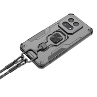 Pour VIVO T5 Pro/IQOO Z11x/V70 FE Étui de téléphone résistant aux chocs en TPU+PC, coque arrière rigide anti-rayures + protection souple du pare-chocs