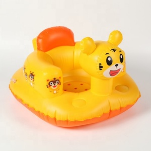 Factory Price Baby <b>Inflatable</b> <b>Sofa</b> Seat for Seating Bath Animal PVC <b>Inflatable</b> Baby Chair - Product Image 4