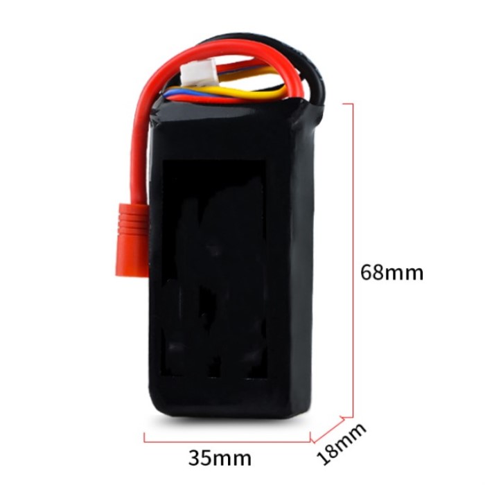 3S11.1V 1000mAh XT60 25C helicopter drone LiPo battery