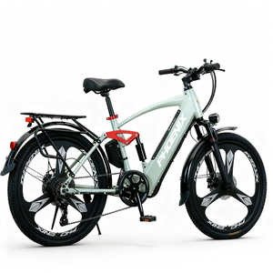Factory Direct Lithium 9-Speed Bike 48V 350W Brushless Rear Hub Motor Aluminum <b>Frame</b> Front/Rear Mountain Q1 9-Speed Gears Offers - Product Image 6