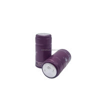 Capsules thermorétractables en PVC personnalisées, couvercles inviolables pour le cou des bouteilles, pour l'emballage et la fermeture des spiritueux, des boissons et du vin