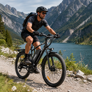 Vélo de montagne électrique DM427 27,5 pouces 750W haute vitesse batterie lithium 48V double suspension vélo électrique adulte - Product Image 1