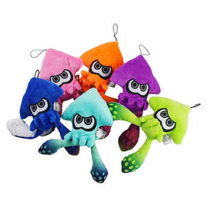<span class=keywords><strong>Splatoon</strong></span> juguetes de peluche Jet Fighter calamar peluche Animal muñeca dibujos animados Anime peluches juguete muñecos de peluche almohada llavero para regalo de niños - Product Image 2