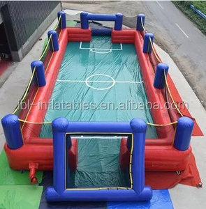 Jabón inflable comercial de <span class=keywords><strong>campo</strong></span> de <span class=keywords><strong>fútbol</strong></span>, balón de <span class=keywords><strong>fútbol</strong></span> de 12x6m - Product Image 3
