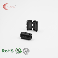 SCRC35A Split Ferrite Clamp Core Inner 2.5mm for Below 2.5mm Cables Choke Coil Power Line EMI RFI Filter Transformer Ring Core