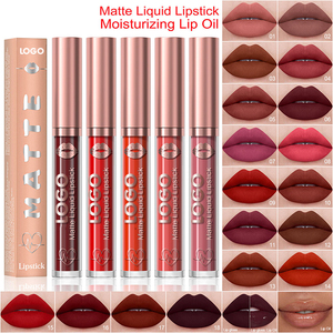 OEM ODM Long Wearing <b>Waterproof</b> Non Stick Smudge 18 Ultimate Chic Gorgeous Colors magnificent Matte Liquid Lipstick Lip Gloss - Product Image 1