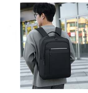 Sac à dos pour ordinateur portable de 15 pouces avec logo personnalisé en gros, sac à dos géométrique pour ordinateur portable, sac à dos décontracté pour étudiants - Product Image 6