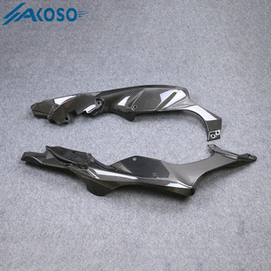 Capot de carénage de cadre avant de moto en fibre de carbone sèche AKOSO 3K pour Kawasaki Ninja <span class=keywords><strong>ZX10R</strong></span> ZX-10R 2021 2022 <span class=keywords><strong>2023</strong></span> 2024 - Product Image 6