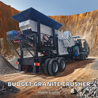 Concasseur à mâchoires mobile diesel portable Shaozhong PE600x900 avec moteur à roulement PLC 80-120t/h pour l'exploitation minière et les carrières
