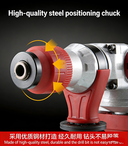 <span class=keywords><strong>Marteau</strong></span> perforateur rotatif 1200W, 28mm SDS-Plus, <span class=keywords><strong>marteau</strong></span> électrique 3 modes pour béton et maçonnerie - Product Image 5