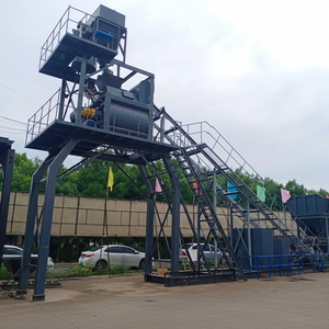 Planta Mezcladora de Concreto de Gran Capacidad con Mezclador de Doble Eje, Especificaciones para Venta - Product Image 1