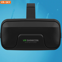 Casque de réalité virtuelle (VR) Shinecon G04EA version améliorée pour le Metaverse, lunettes 3D, vente en gros sélectionnée