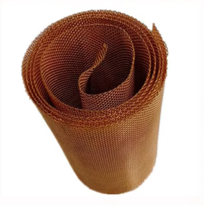 Woven Copper <b>Wire</b> <b>Mesh</b> Filter 200-400 <b>Mesh</b> Decoiling Service Factory Sale - Product Image 2