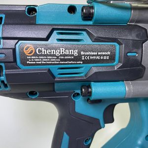 3000N.m Large Torque Heavy Duty Brushless Power Wrench 3/4" Rechargeable Cordless Impact Wrench With 2 <b>Batteries</b> - Product Image 6