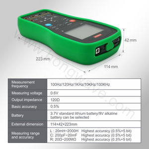 Medidor LCR Multifunción LCR06, Probador de Inductancia y Resistencia, para Inyectores Electrónicos Piezoeléctricos de Combustible Diésel EUI, EUP, HEUI, Capacitancia - Product Image 2
