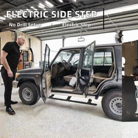 Marchepieds électriques sportifs en alliage d'aluminium, vente directe usine, pour Toyota Land Cruiser LC76 LC79