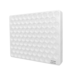 Tubo di raccolta del sangue sottovuoto vassoio per tubo in polistirolo per provetta da 13mm 100 posizioni del tubo di prova del sangue - Product Image 1