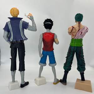 Venta al por mayor PVC <span class=keywords><strong>Anime</strong></span> <span class=keywords><strong>Heroes</strong></span> figuras de acción interactivas juguetes D <span class=keywords><strong>Luffy</strong></span> muñecas modelo adornos estatuas juego figuritas - Product Image 2