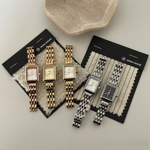 <span class=keywords><strong>Montre</strong></span> IEKE <span class=keywords><strong>de</strong></span> style français, 18K IPG, rectangulaire, mouvement à quartz japonais, étanche, bracelet en acier inoxydable <span class=keywords><strong>de</strong></span> <span class=keywords><strong>luxe</strong></span>, pour étudiants - Product Image 2
