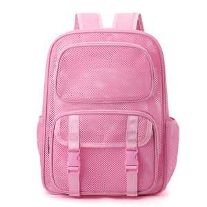 Mochila de malla transpirable personalizada transfronteriza en stock, bolsa de malla para natación y fitness, bolsa de malla transpirable para portátil, bolsa de playa. - Product Image 6
