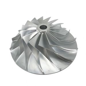Impulsor de Aluminio, Titanio, Latón y Acero Inoxidable de Alta Precisión, Mecanizado CNC Personalizado, Fabricado con Tecnología de Electroerosión por Hilo (EDM) - Product Image 1