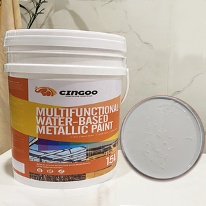 <span class=keywords><strong>Peinture</strong></span> à base d'eau tout-en-un 18L, imperméable, anti-moisissure, haute brillance, écologique, revêtement multi-surfaces <span class=keywords><strong>pour</strong></span> murs intérieurs, <span class=keywords><strong>bois</strong></span>, métal - Product Image 2