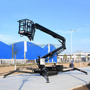 Piattaforma aerea cingolata compatta articolata per esportazione, capacità 200 kg, per spazi ristretti - Product Image 5