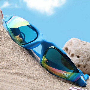 Yongbo Swimming Goggles MC278 Flat Lens <b>Large</b> <b>Frame</b> Mixed Colors Adult Diving Glasses Waterproof Swim Equipment - Product Image 4