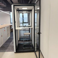 Cabine silencieuse climatisée avec isolation phonique, surface au sol de 3,8 m² ㎡