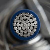 Fil de cuivre étamé multibrins à haute soudabilité 300V, calibre 18 20 22 24 26 28 30 AWG, pour applications électroniques industrielles