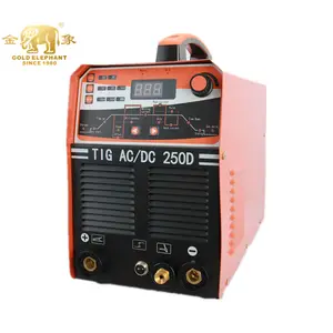 GOLDEN ELEPHANT เครื่องเชื่อม Ac Dc Tig,เครื่องเชื่อมขนาดเล็กสำหรับช่างเชื่อม Tig Ac Dc 15-250 A