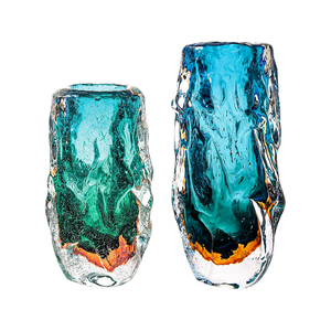 <span class=keywords><strong>Vase</strong></span> à fleurs moderne personnalisé, ornements en cristal, bouteille élégante, <span class=keywords><strong>vase</strong></span> en verre de Murano pour fleurs, décoration intérieure - Product Image 1