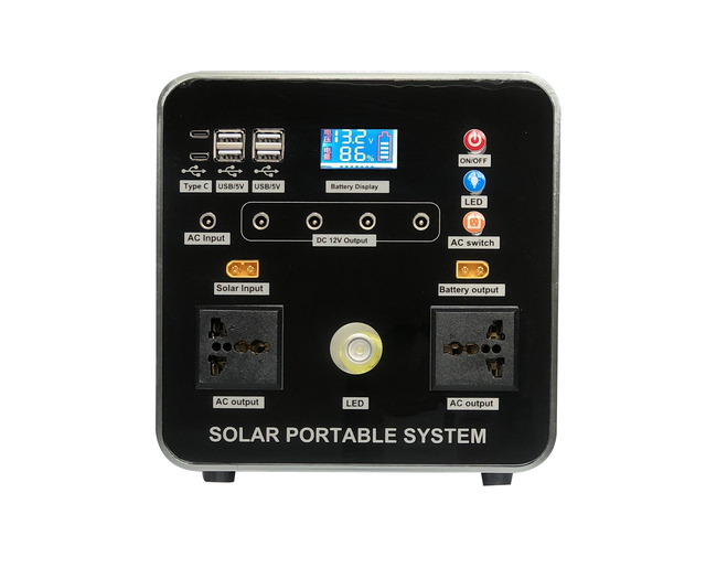 Wholesale AC Adpter Outdoor Camping Generator 1000W Solar Portable Power Station with LCD Display