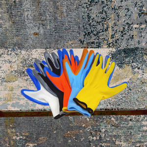 Guantes de Trabajo de Algodón y Poliéster de Alta Calidad, Protección para las Manos, Uso General, Talla L - Product Image 3