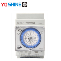 Relé de Retardo Mecánico de 16A AC 100-240V SPDT, Interruptor Temporizador Programable de 24 Horas para Control Industrial