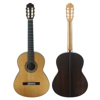 Aiersi Brand Handmade Vintage Solid Spruce Top Spanish Classical Guitar 6 Nylon String 39 Inch Handmade String Music Instrument