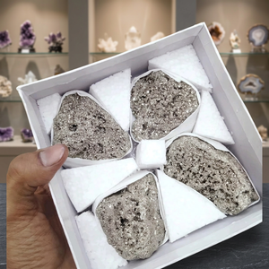 Pirita Natural de Perú en Bruto, Caja de Cristales, Clúster Metafísico, Decoración para el Hogar, Piedra en Bruto al por Mayor - Product Image 2