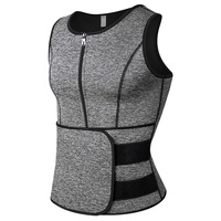 Camiseta de Compresión Moldeadora para Hombre, Chaleco Adelgazante, Camiseta Deportiva, Ropa Interior Moldeadora, Camiseta Interior para Sudar, Traje de Sauna para Pérdida de Peso y Quema de Grasa