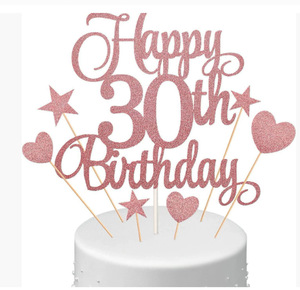 Adorno <span class=keywords><strong>para</strong></span> Pastel <span class=keywords><strong>de</strong></span> Cumpleaños Número 70 en Oro Rosa <span class=keywords><strong>con</strong></span> Brillantina, <span class=keywords><strong>Decoración</strong></span> <span class=keywords><strong>para</strong></span> Fiesta <span class=keywords><strong>de</strong></span> 70 Años <span class=keywords><strong>con</strong></span> Estrellas y Corazones - Product Image 4