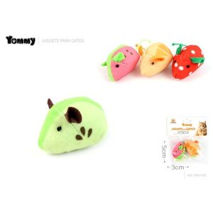 Jouet pour chat Yommy Fruit, peluche interactive de 5 cm pour chats - Product Image 3